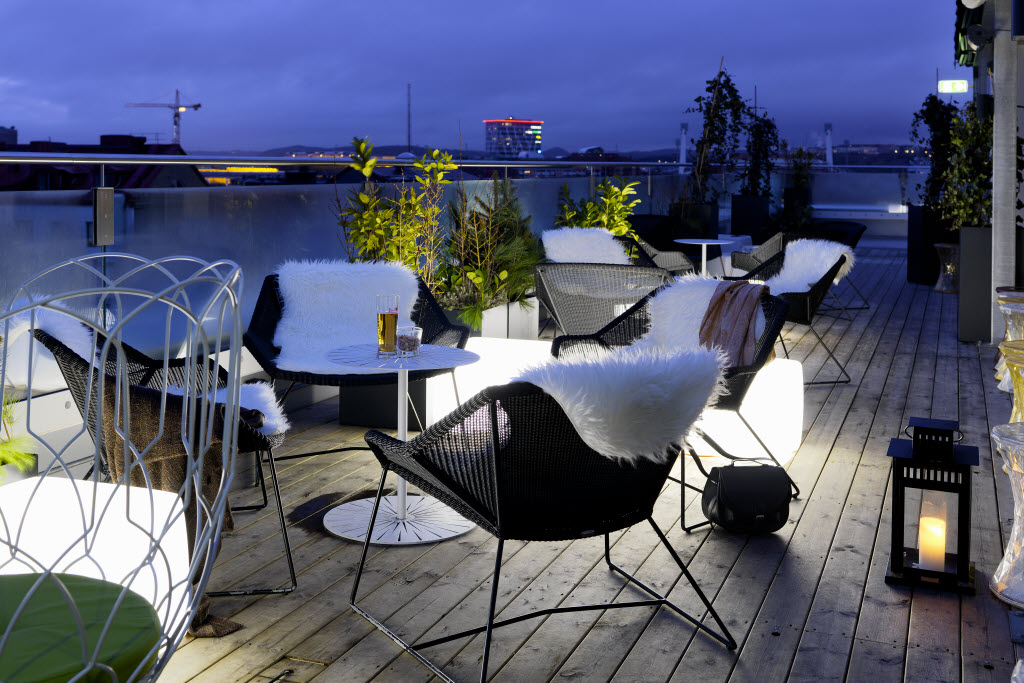 Foto: Elin Strömberg © 2015 Scandic Rubinen, Roof top bar